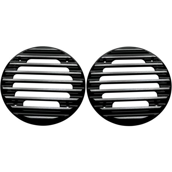 COVINGTONS �R�r���O�g�� �X�s�[�J�[�O���� �E���g�� �u���b�N �yGRILLS SPEAKER ULTRA BLK [4405-0244]�z HARLEY-DAVIDSON �n�[���[�_�r�b�h�\�� �X�s�[�J�[