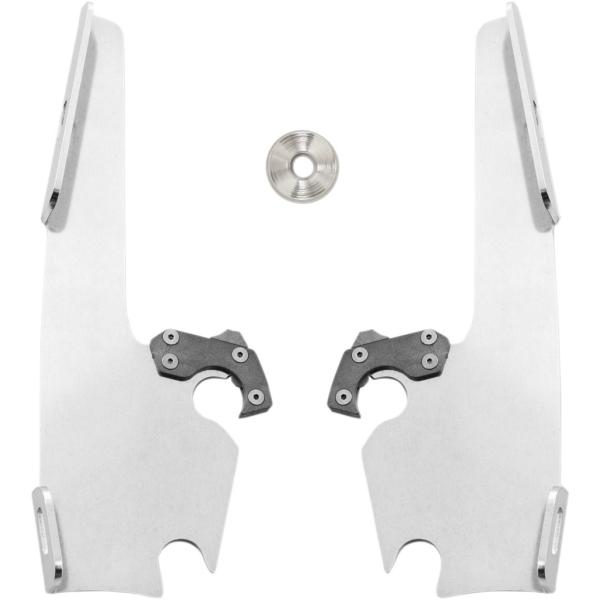 MEMPHIS SHADES �����t�B�X�V�F�C�Y �v���[�g�L�b�g �|���b�V�� BW FXDL 2014-17�p�yPLA KIT 14-17 POL [2320-0187]�z Dyna Low Rider (EFI) -FXDL 2014 - 2017