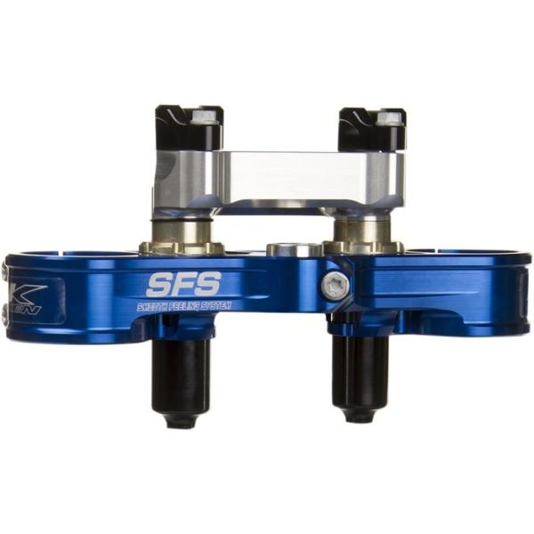 NEKEN �l�P�� �g�b�v�N�����v SFS���f�� �u���[ KXF�yNK SFS TOP CLAMP KXF BL [0603-0674]�z KX450F 2014 - 2017 KAWASAKI �J���T�L �g�b�v�u���b�W �n���h��
