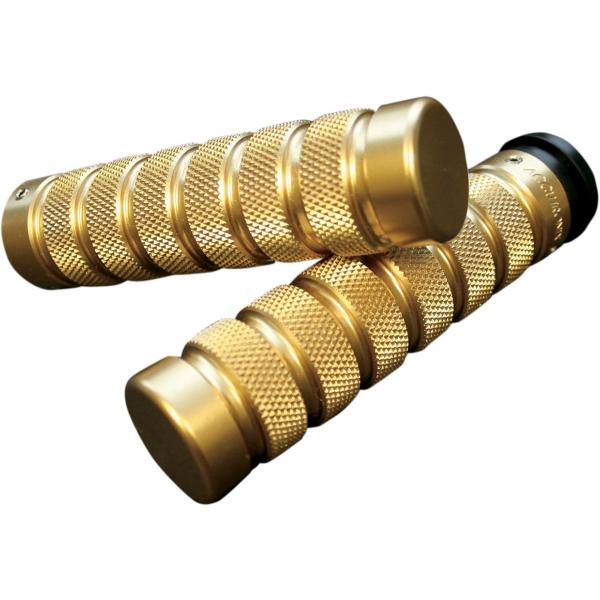 ACCUTRONIX �A�L���g���j�N�X �O���b�v �u���XNTCHD TBW �yGRIPS BRASS NTCHD [0630-1125]�z HARLEY-DAVIDSON �n�[���[�_�r�b�h�\�� �n���h��
