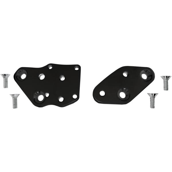 ACCUTRONIX �A�L���g���j�N�X �L�b�N�o�b�N�v���[�gFXST �u���b�N �yKICK BACK PLATE FXST BLK [1622-0241]�z HARLEY-DAVIDSON �n�[���[�_�r�b�h�\�� �X�e�b�v