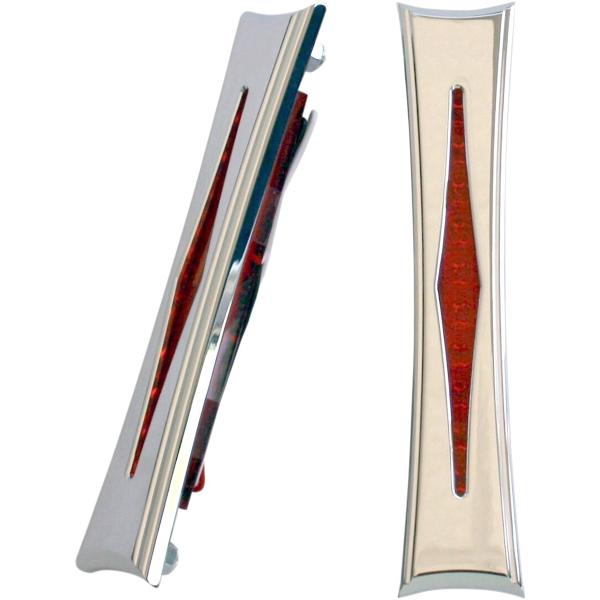 ACCUTRONIX �A�L���g���j�N�X �T�h���o�b�O�����v �_�C�������h �N���[��/���b�h LED �yLIGHT BAG DIA CHR/RED [2040-1745]�z �ԑ̗p�o�b�O�E�P�[�X