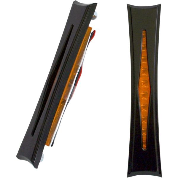 ACCUTRONIX �A�L���g���j�N�X �T�h���o�b�O�����v �_�C�������h �u���b�N/�A���o�[ LED �yLIGHT BAG DIA BLK/AMB [2040-1748]�z �ԑ̗p�o�b�O�E�P�[�X