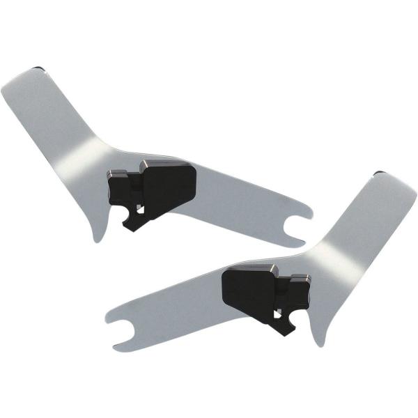 CYCLE VISIONS �T�C�N���r�W���� �T�C�h�v���[�g�f�^�b�`���u�� FLH �N���[���ySIDEPLATE D-TACH CHR [1504-0030]�z HARLEY-DAVIDSON �n�[���[�_�r�b�h�\��