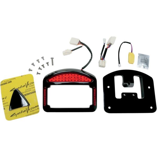 CYCLE VISIONS TCNrW e[v/io[v[gG~l[^[ FXD ubN yTAIL LT LP ELMNTR BLK [2010-0581]z e[v Η