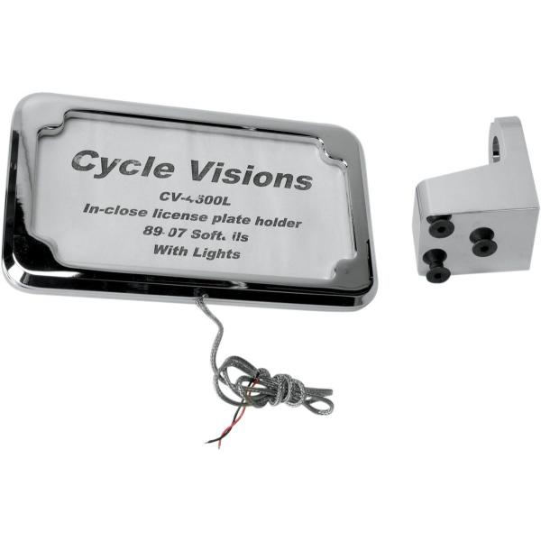 CYCLE VISIONS �T�C�N���r�W���� �i���o�[�v���[�g�}�E���g �����v�t�� 1986-07 ST �yMOUNT LP W/LT 86-07 [2030-0324]�z �T�C�h�i���o�[�L�b�g �O��
