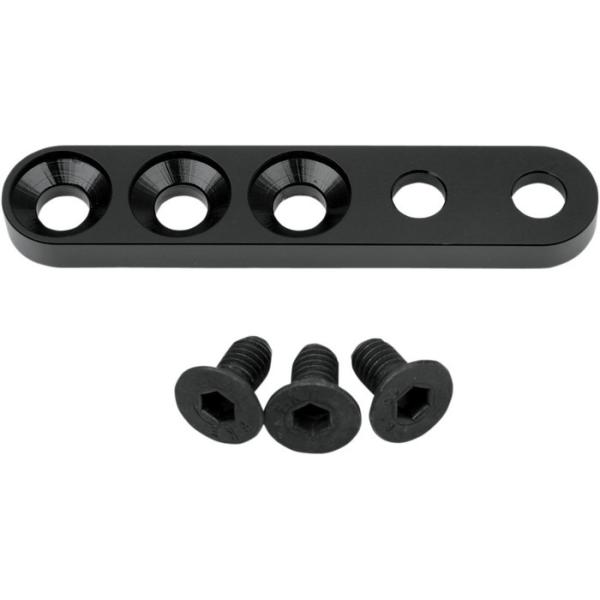 CYCLE PIRATES TCNpC[c Xg[gv[g ubN ySTRAIGHT PLATE BLACK [1610-0093]z ėpXe[