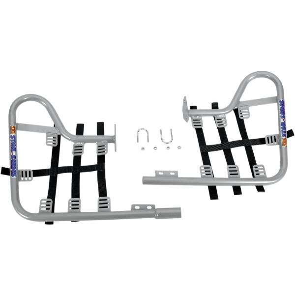 DG PERFORMANCE f[W[ptH[}X X`[ ito[ Vo[/ubN BLST ySTEEL NERFS SIL/BLK [D54-4360]z YFS200 Blaster 1988 - 2006