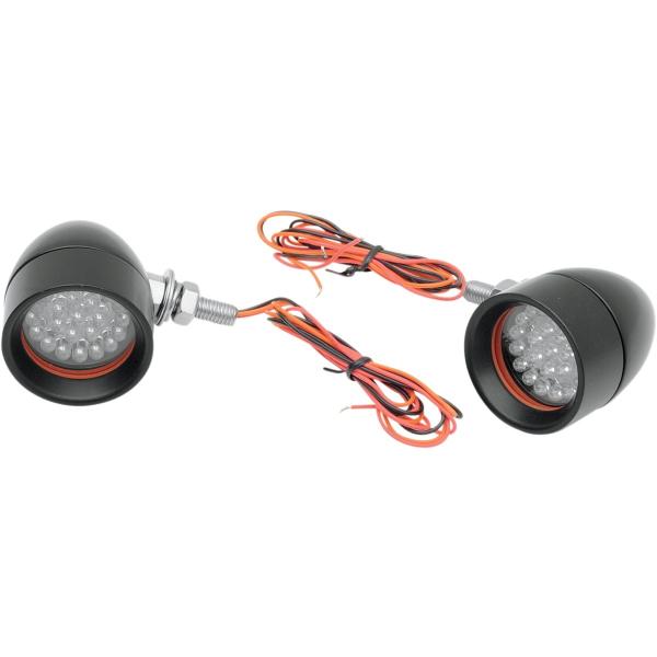 CUSTOM DYNAMICS �J�X�^���_�C�i�~�b�N�X ���C�g �~�j�u���b�g�� �u���b�N ���b�h �yLIGHT BULLET MINI BLK RED [2040-1233]�z �E�C���J�[ ���Η� �d���n