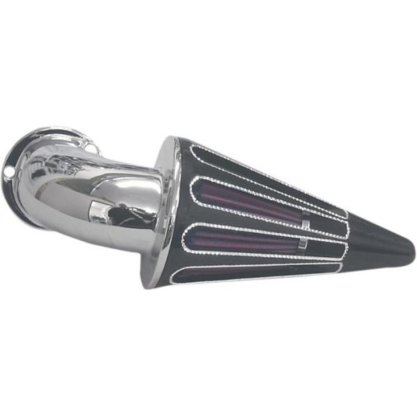 D &amp; M CUSTOM f[AhGJX^ GAN[i[ N[ / ubNDC 360 yAIR CLEANR CHR/BLK DC [1015-0071]z zC֘A GW