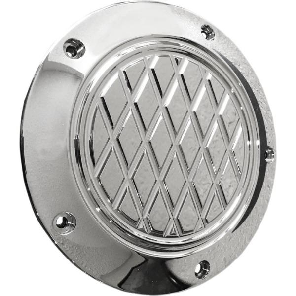 EDDIE TROTTA DESIGNS �G�f�B�[�g���b�^�f�U�C�� �_�[�r�[�J�o�[ RVRS SLIM �N���[�� �yCOVER DERBY CHR [1107-0542]�z �G���W���p�[�c �G���W��