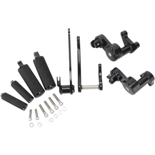 JAY BRAKE WFCu[L tH[hRg[ J-FLf t ubN yFWD CNTRL J-FL FULL BLK [1622-0419]z HARLEY-DAVIDSON n[[_rbh\