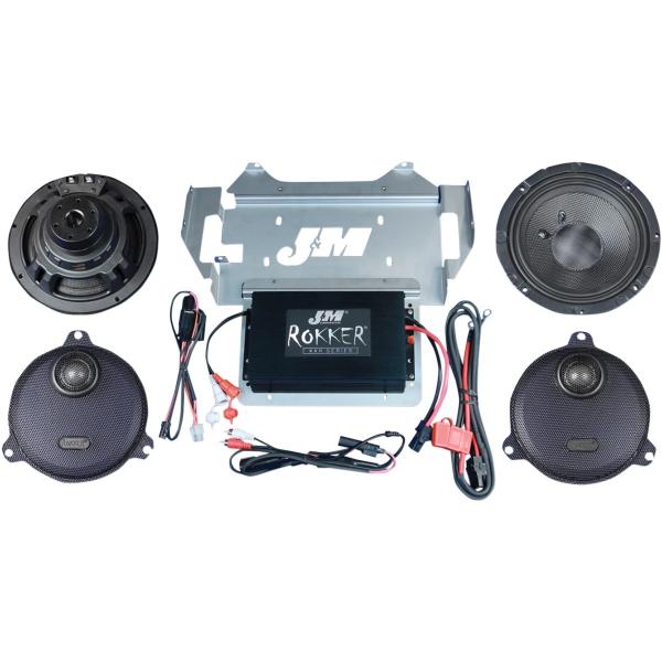 J &amp; M WF[AhG Xs[J[Lbg/AMP 330W FL14-17 ySPEAKER/AMP FL14-17z HARLEY-DAVIDSON n[[_rbh\ Xs[J[ dn