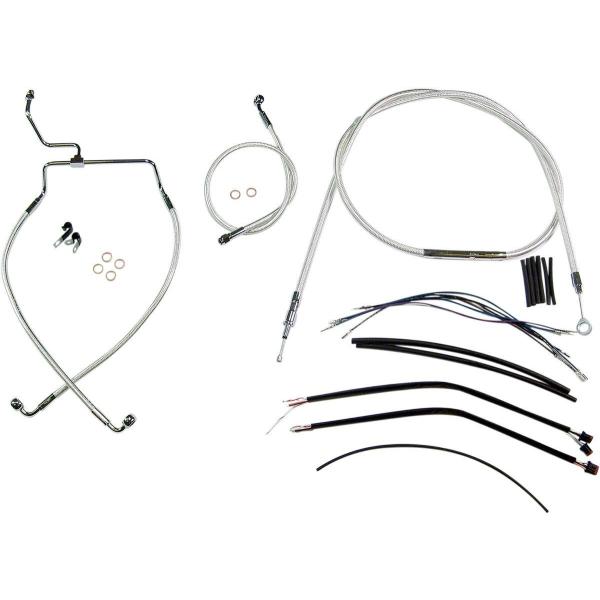 MAGNUM }Oi CONTROL CABLE KIT SC2 [0610-0952] Road King (EFI) - FLHR 2014 2015 HARLEY-DAVIDSON n[[_rbh\ u[L