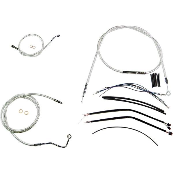 MAGNUM }Oi CONTROL CABLE KIT SC2 [0610-0957] Road King (EFI) - FLHR 2014 2015 HARLEY-DAVIDSON n[[_rbh\ u[L
