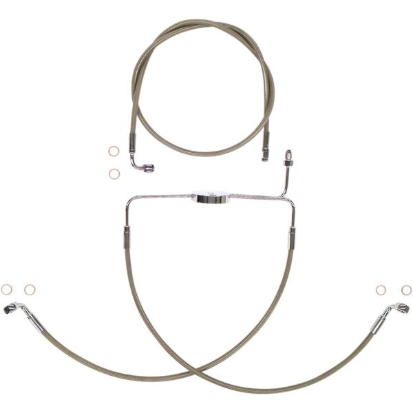 MAGNUM }Oi LINE BRAKE KIT XR SS [1741-4952] Dyna Fat Bob (EFI) - FXDF 2008 2017 HARLEY-DAVIDSON n[[_rbh\ u[L