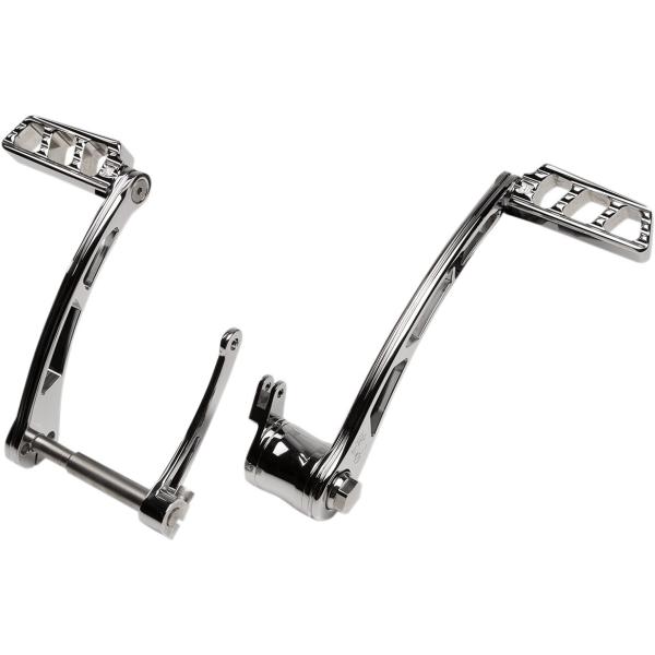MISFIT INDUSTRIES �~�X�t�B�b�g�C���_�X�g���[�Y CONTROLS FOOT CHR 14-17FL [1621-0716] HARLEY-DAVIDSON �n�[���[�_�r�b�h�\�� �V�t�g�y�_�� �X�e�b�v