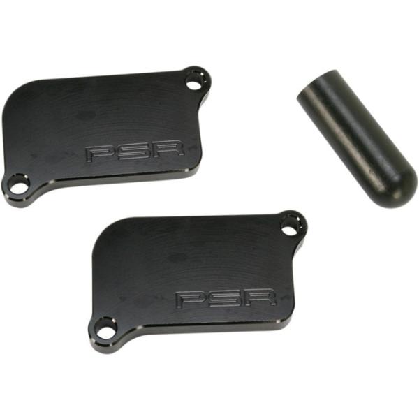 POWERSTANDS RACING �p���[�X�^���Y���[�V���O BLOCK OFF PLATE BLACK [0930-0112] Panigale 1199 DUCATI �h�D�J�e�B �G���W���p�[�c �G���W��
