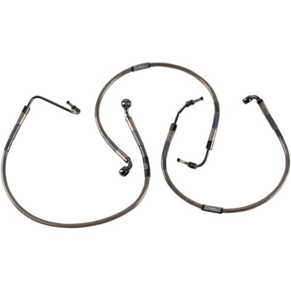 RUSSELL ���b�Z�� BRAKE LINE FRT 84-07 FLHT [1741-0436] HARLEY-DAVIDSON �n�[���[�_�r�b�h�\�� �u���[�L�z�[�X�E�N���b�`�z�[�X �u���[�L
