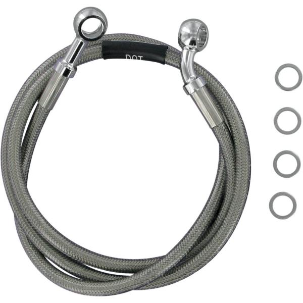 RUSSELL ���b�Z�� FRT BRK LN 00-06 VT1100C2 [1204-9002] Shadow Sabre 2000 - 2002 HONDA �z���_ �u���[�L�z�[�X�E�N���b�`�z�[�X �u���[�L