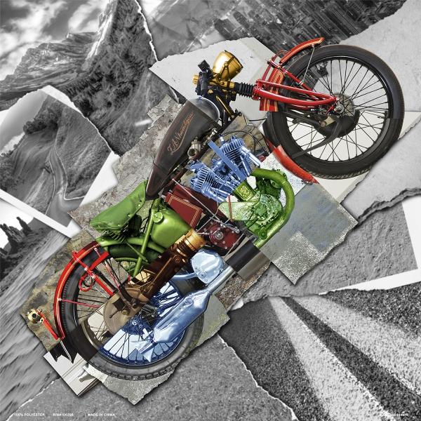 ZAN HEADGEAR �U���w�b�h�M�A �o���_�i �T�C�N�������^�[�W���yBANDANA CYCLE MONTAGE�z �A�p����