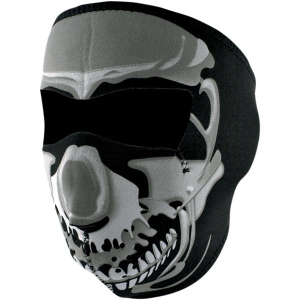 ZAN HEADGEAR UwbhMA FACE MASK CHROME SKULL tFCX}XN Ap