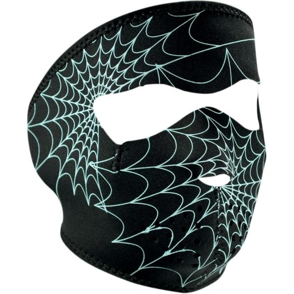 ZAN HEADGEAR UwbhMA FACE MASK SPIDERWEB GLOW tFCX}XN Ap