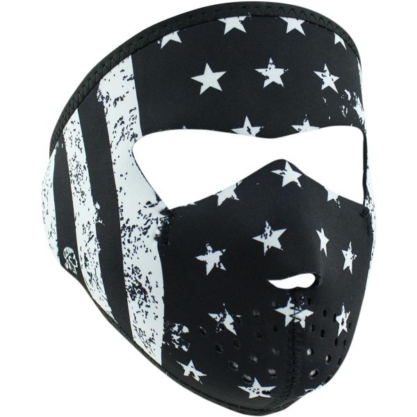 ZAN HEADGEAR UwbhMA FULL MASK BLK^WHT FLAG SM tFCX}XN Ap