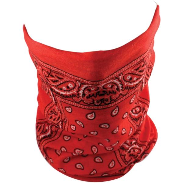 ZAN HEADGEAR UwbhMA MOTLEY TUBE RED PAISLEY lbN`[uElbNEH[}[ Ap