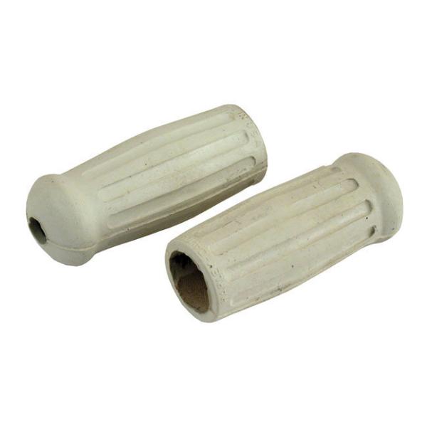 SAMWEL �T���E�F�� 35-47�X�^�C�� ���v���J�O���b�v�Z�b�g�y35-47 STYLE REPLICA GRIP SET�z Color�FWHITE H-D models with internal throttle �O���b�v