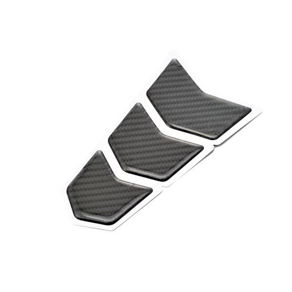 他サイト： DAYTONA デイトナ タンクパッド タイプ：3ピースSサイズ(本体サイズ：縦70×横125mm(最長部)) YAMAHA ヤマハ HONDA ホンダ SUZUKI スズキ タンク関連 外装の商品画像