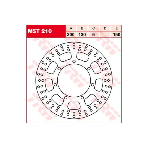 TRW eB[A[_u BRAKE-DISCS [MST210] KAWASAKI JTL u[LfBXN[^[ u[L