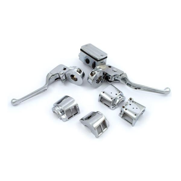 MCS �G���V�[�G�X �n���h���o�[�R���g���[���L�b�g�{�A�yH BAR CONTROL KIT BORE�z 82-83 DUAL DISC MODELS (NU) FITS ALL 82-95 H-D �n���h�����Ӄp�[�c