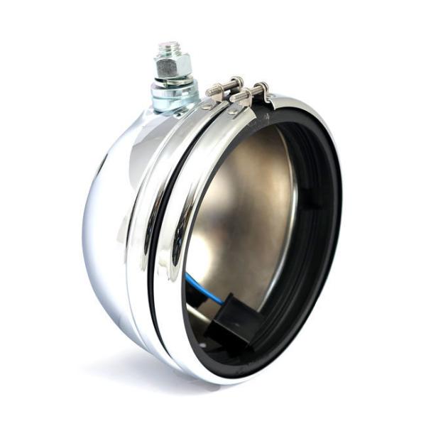 MCS �G���V�[�G�X �w�b�h���C�g�V�F�� �����X�^�C���ySHELL OEM STYLE HEADLAMP�z 75-89 FX FXR XL (NU) HARLEY-DAVIDSON �n�[���[�_�r�b�h�\�� �w�b�h���C�g
