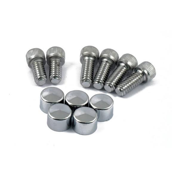 MCS �G���V�[�G�X �X���[�X�g�b�v�X �v�b�V���I���J�o�[�^�{���g�L�b�g�ySMOOTHTOPPS PUSH-ON COVER �� BOLT KIT�z 86-03 SPORTSTER(NU) �ėp�{���g�E�l�W