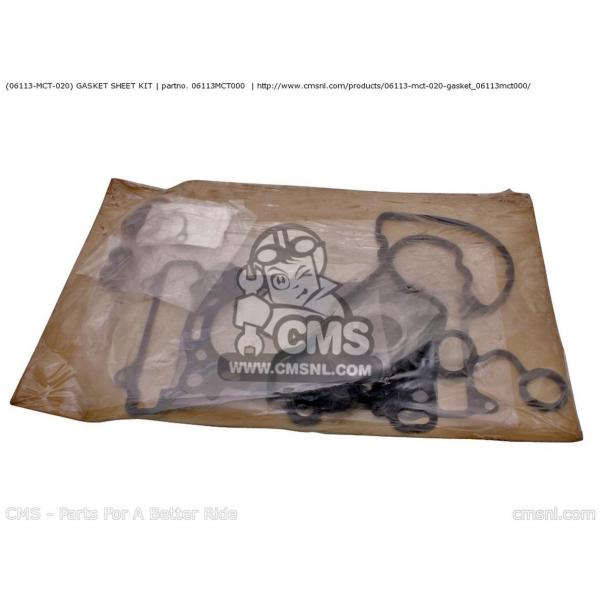 CMS V[GGX (06113-MCT-020) GASKET SHEET KIT HONDA z_ GWKXPbg GWp[c GW