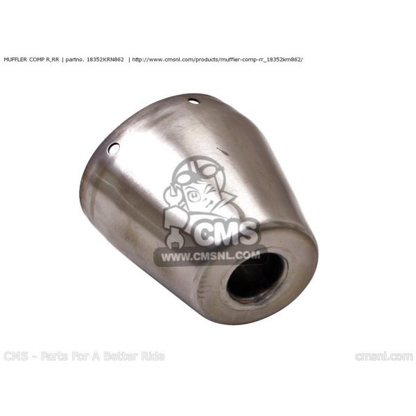 CMS V[GGX MUFFLER COMP RCRR CRF250R (7) AUSTRALIA EUROPEAN DIRECT SALES / CMF HONDA z_ }t[GhLbv }t[