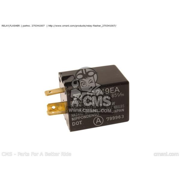 CMS �V�[�G���G�X RELAY�CFLASHER ZX750G3 1986 EUROPE (UK/GK/GR/SD/ST/WG) KAWASAKI �J���T�L ���̑����Η� ���Η� �d���n