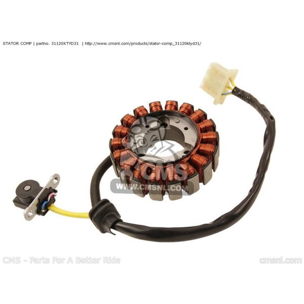 CMS V[GGX STATOR COMP CBR125RW 2007 (7) AUSTRALIA ENGLAND EUROPEAN DIRECT SALES FRANCE / CMF GERMANY 2009 (9) WH 2010 (A) BLA KOREA dn