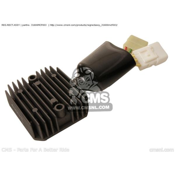 CMS �V�[�G���G�X REG.RECT.ASSY RVT1000R RC51 (Y) USA (1) VTR1000SP FIRESTORM AUSTRALIA CANADA / CMF ENGLAND MPH EUROPEAN DIRECT SALES KPH FRANCE 100