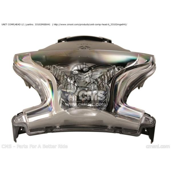 CMS V[GGX UNIT COMPCHEAD LI VFR1200F (A) AUSTRALIA CHINA ENGLAND / MKH EUROPEAN DIRECT SALES FRANCE CMF KOREA (B) VFR1200FD BRAZIL Η