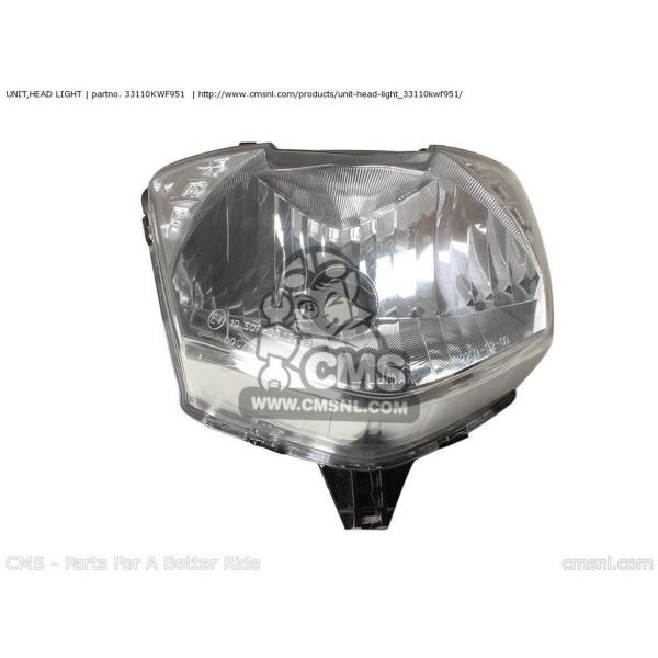 CMS �V�[�G���G�X UNIT�CHEAD LIGHT CBF125M 2009 (9) ENGLAND EUROPEAN DIRECT SALES FRANCE / CMF 2010 (A) 2011 (B) HONDA �z���_ �w�b�h���C�g ���Η�