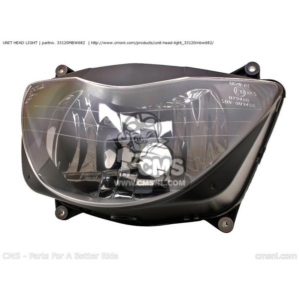 CMS �V�[�G���G�X UNIT HEAD LIGHT CBR600F HURRICANE (Y) AUSTRALIA BRAZIL KOREA MEXICO CBR600F4 SUPERSPORT CANADA HONDA �z���_ �w�b�h���C�g ���Η�