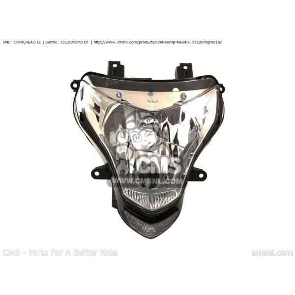CMS V[GGX UNIT COMPCHEAD LI CB600FA HORNET 2011 (B) ENGLAND / ABS EUROPEAN DIRECT SALES TYPE 2 25K FRANCE HONDA z_ wbhCg Η