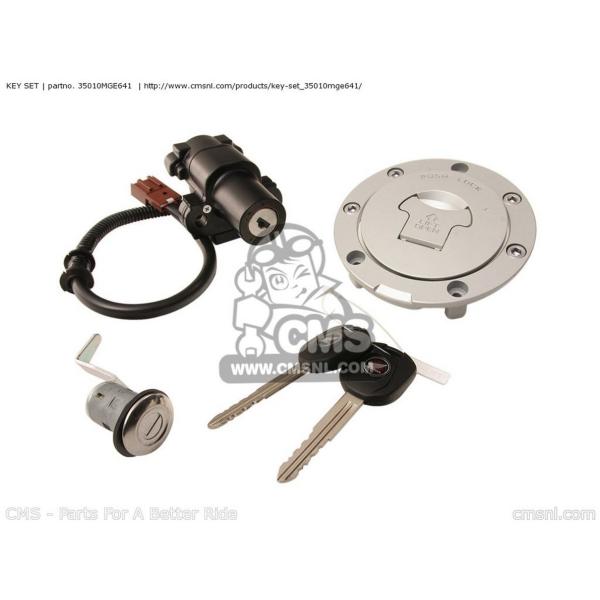 CMS V[GGX KEY SET VFR1200F (A) AUSTRALIA CHINA ENGLAND / MKH EUROPEAN DIRECT SALES FRANCE CMF KOREA (B) VFR1200FD BRAZIL HONDA z_ dn