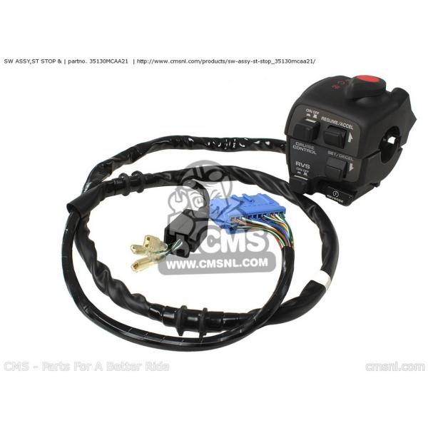CMS �V�[�G���G�X SW ASSY�CST STOP &amp; GL1800 GOLDWING (4) USA (5) GL1800A AUSTRALIA ENGLAND EUROPEAN DIRECT SALES FRANCE / CMF IRELAND HONDA �z���_