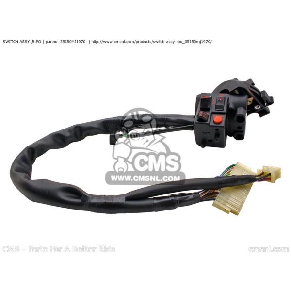 CMS V[GGX SWITCH ASSY.CR.PO CBX750P2 2001 (1) GEN EXPORT / KPH TYPE 4 PLR GENERAL MK 2 PLB 3 MOT 5 6 MOROCCO BLA PERU PERUMK HONDA z_