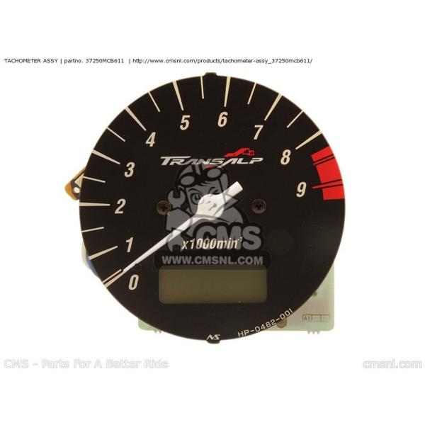 CMS �V�[�G���G�X TACHOMETER ASSY XL650V TRANSALP 2000 (Y) ENGLAND EUROPEAN DIRECT SALES / 25K 2001 (1) 2002 (2) 2004 (4) HONDA �z���_ �^�R���[�^�[
