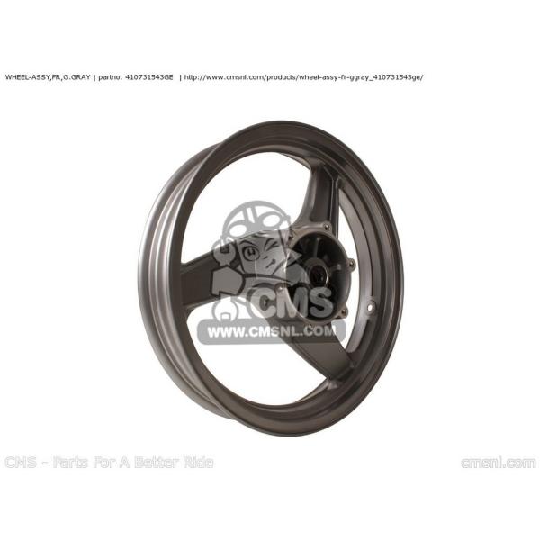 CMS �V�[�G���G�X WHEEL-ASSY�CFR�CG.GRAY EX500D11 NINJA 500R 2004 USA CALIFORNIA CANADA KAWASAKI �J���T�L �z�C�[�� �z�C�[���֘A �����