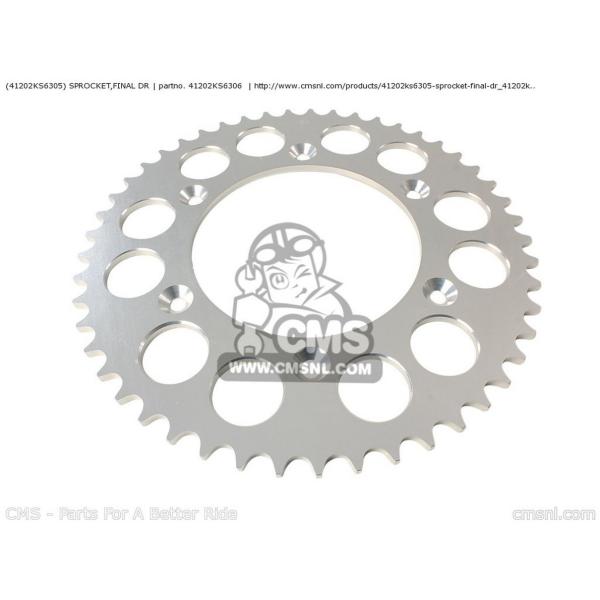 CMS �V�[�G���G�X (41201-KZ3-J40) SPROCKET�CFINAL DR CR500R 2000 (Y) AUSTRALIA EUROPEAN DIRECT SALES / CMF USA 2001 (1) HONDA �z���_ �쓮�n